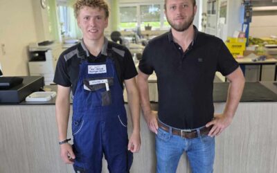 Herzlich willkommen im Team, Korbinian!